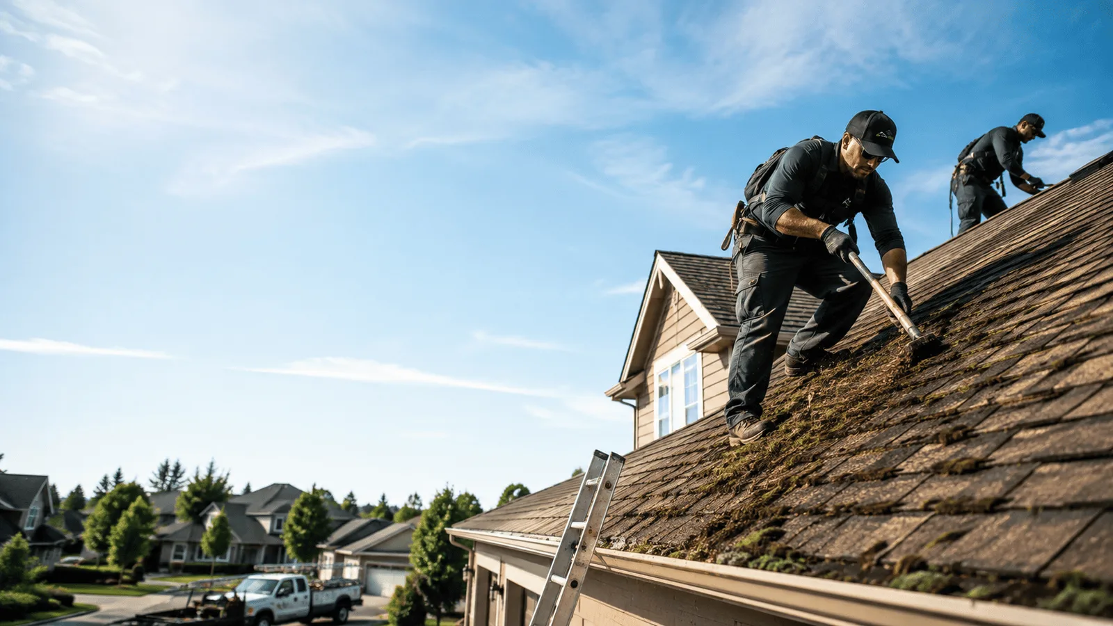 Roof Moss Removal in Silver Lake, MN near me